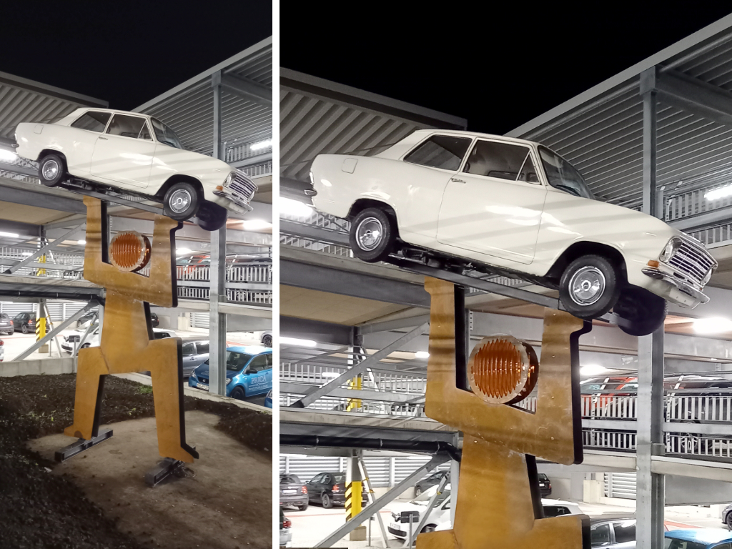 "Die Archetypen der Mobilität" - Parkhaus am Runden Turm, Andernach