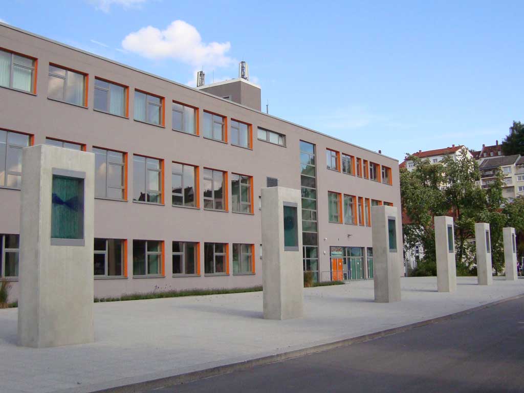 Kunst-am-Bau-Projekt "Spiralischer Lichtfang"