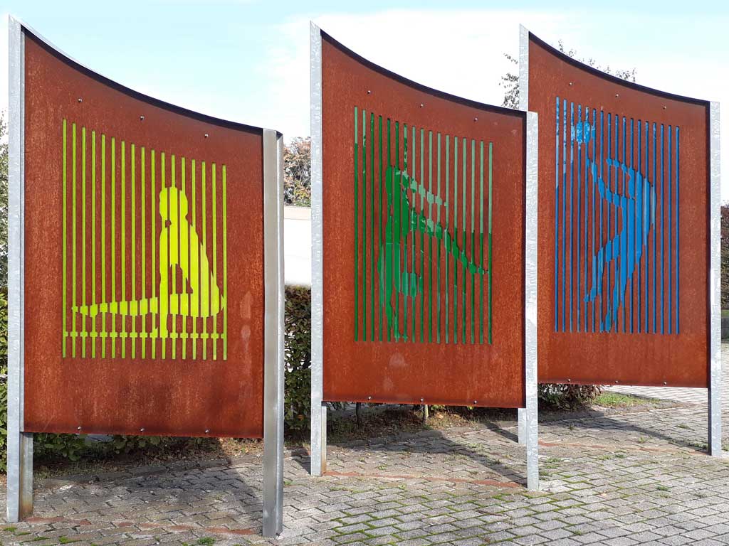 Speyer Dreifeldsporthalle, Gesamtansicht 1
