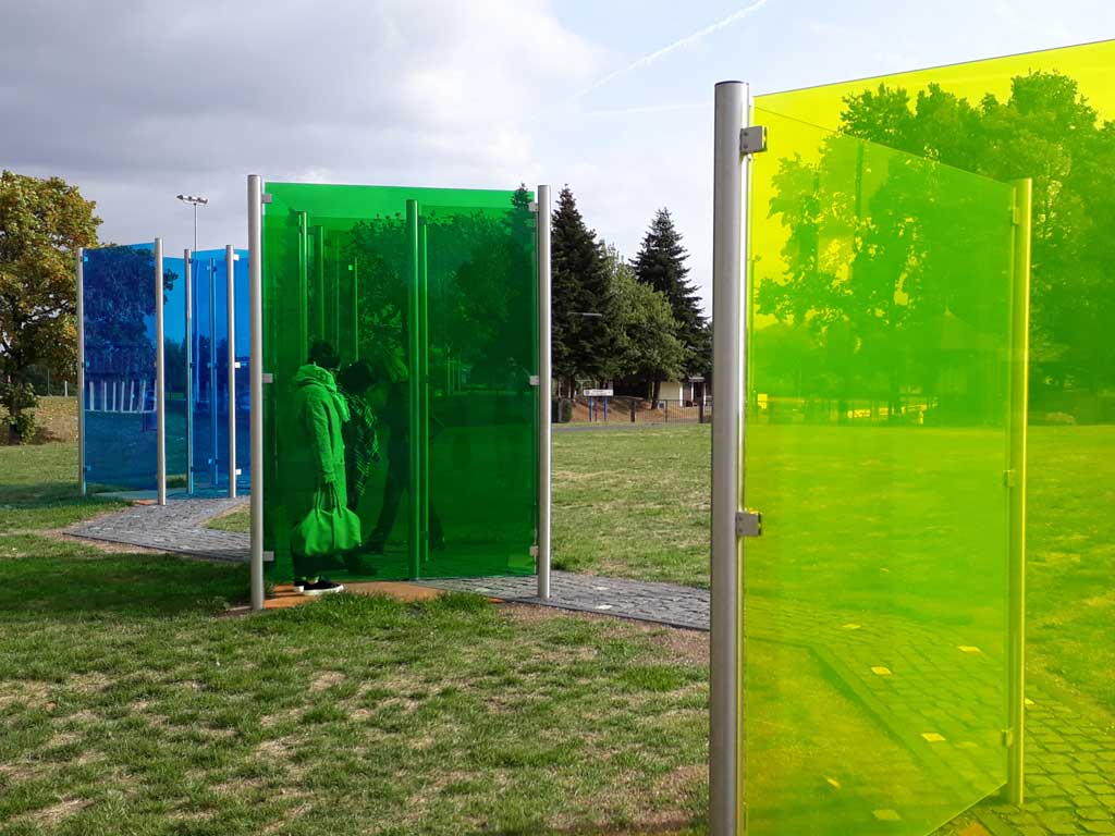 Pfad der Sinne – labyrinthische Transformation